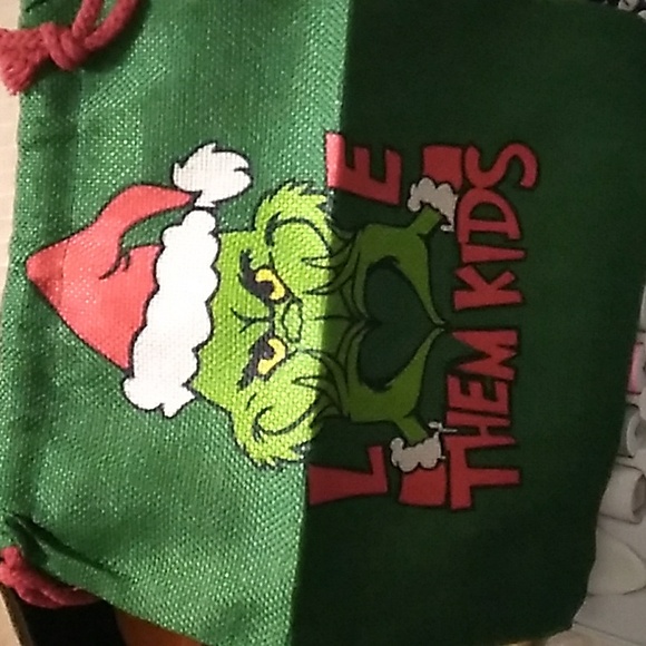 The Grinch Other - Grinch Sac / gift bag set of 2